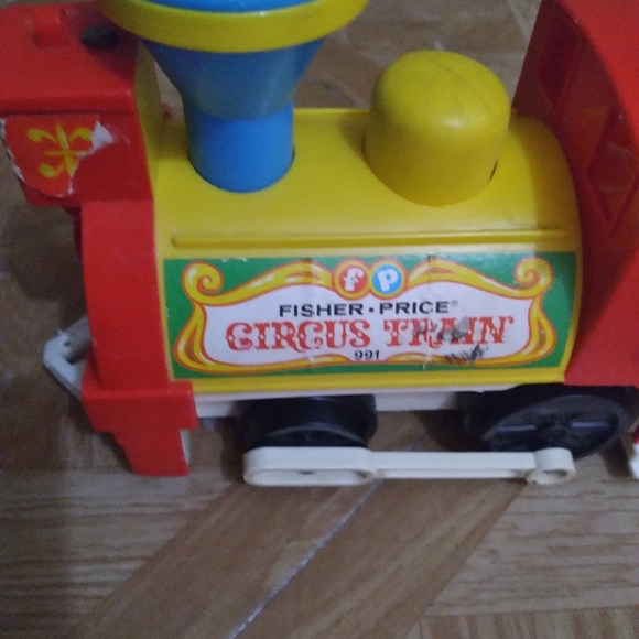 Vintage 1973 Fisher Price Little People train - Picture 6 of 7